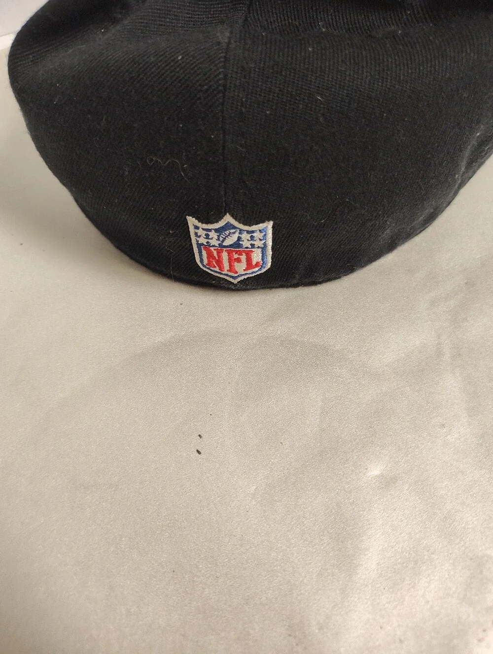 Reebok Black and White NFL On-Field Flexfit Hat